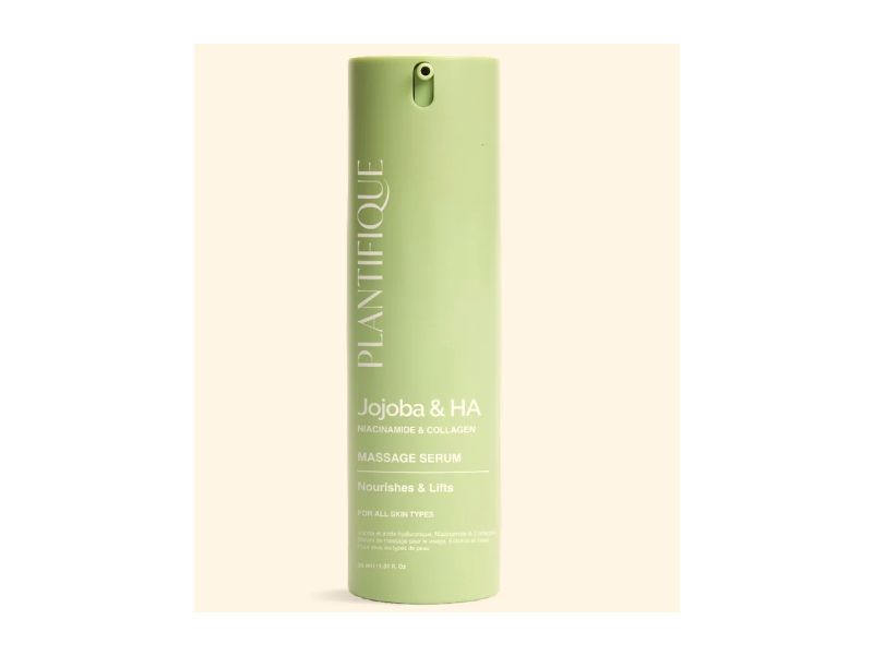 Plantifique Jojoba & HA Massage Serum, 1.01 fl oz/30 mL