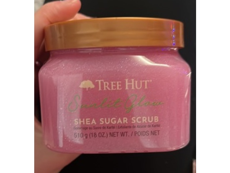 Tree Hut Shea Sugar Scrub, Sunlit Glow, 18 oz/510 g