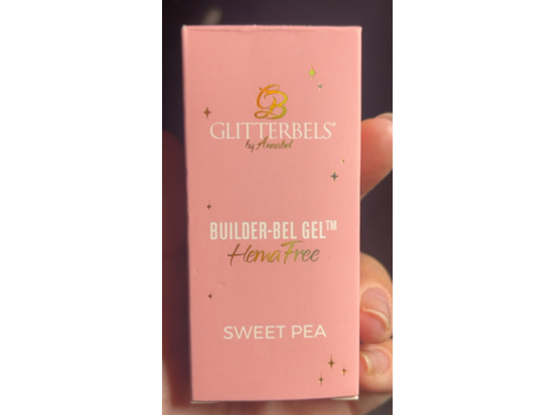 Glitterbels Builder-Bel Gel, Sweet Pea, 17 mL