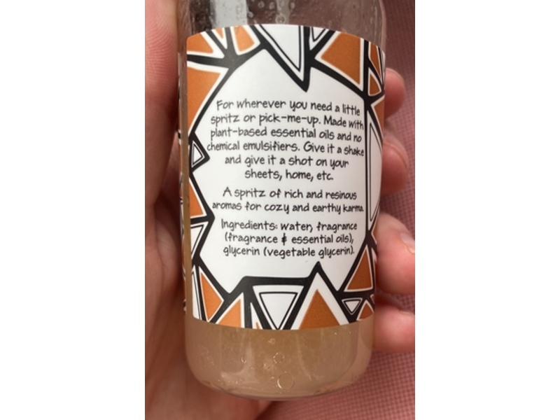 Zum Amber Zum Mist Aromatherapy Room & Body Mist, 4 fl oz/118 mL, Pack Of 2