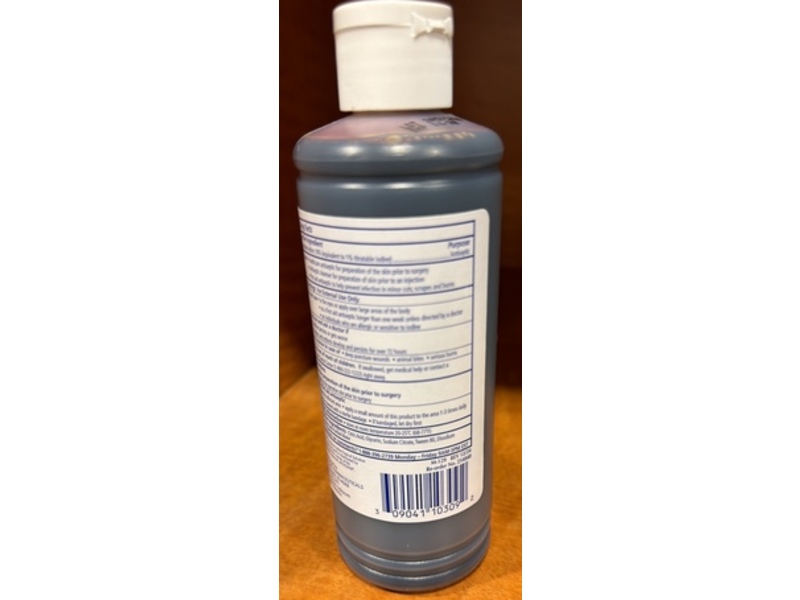Major Topical Antiseptic Povidone Iodine Topical Solution, 8 fl oz/236 mL