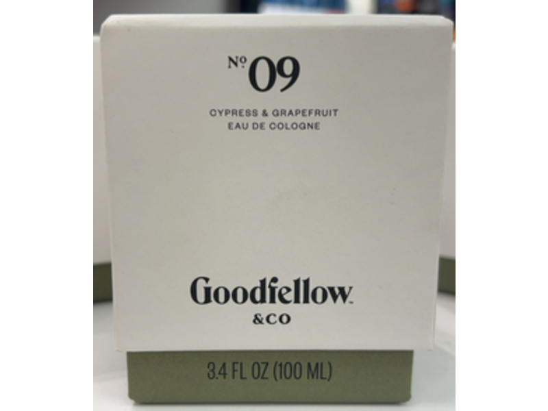Goodfellow & Co No. 09 Eau De Cologne, Cypress & Grapefruit, 3.4 fl oz/100 mL