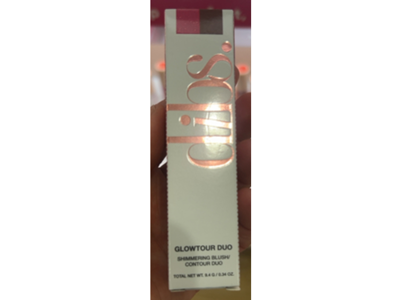 dibs. Glow Tour Duo, Shimmering Blush + Contour, Pink Cosmos, 0.34 oz/9.4 g