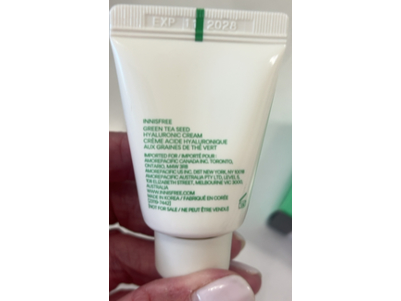 InnisFree Green Tea Seed Hyaluronic Cream, 0.5 fl oz/15 mL