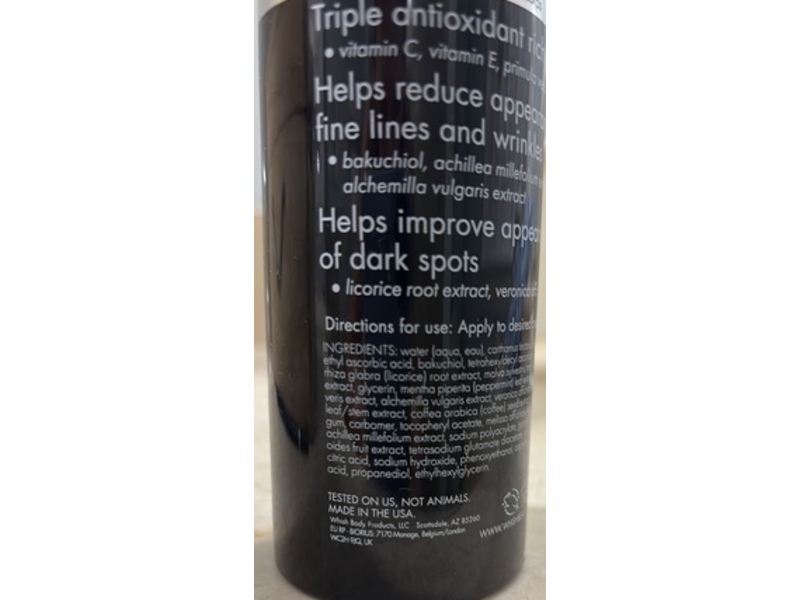 Whish A+B+C Magic Serum, Bakuchiol Vitamin C, 8.4 fl oz/248 mL