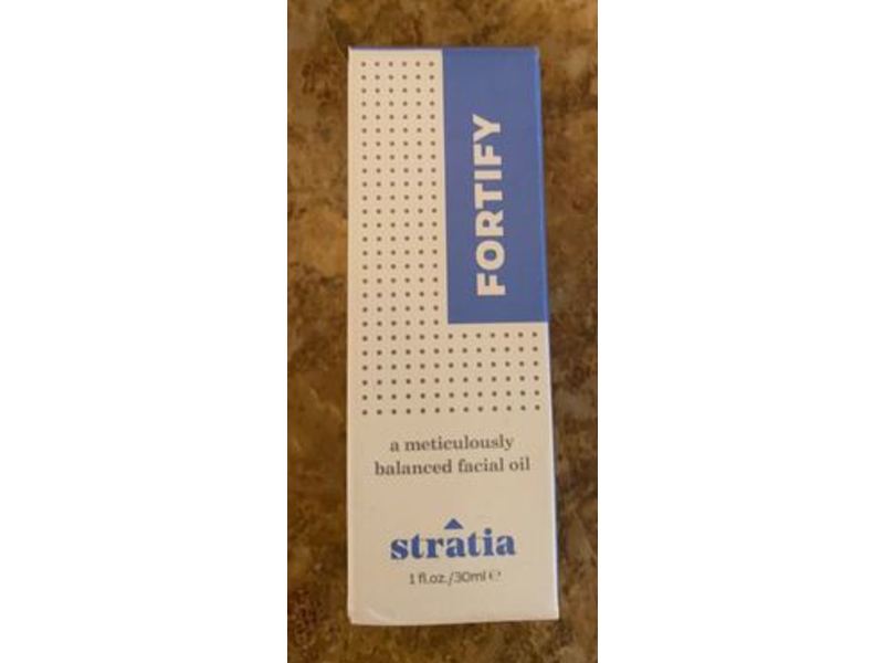 Stratia Fortify Balanced Facial Oil, 1 fl oz/30 ml