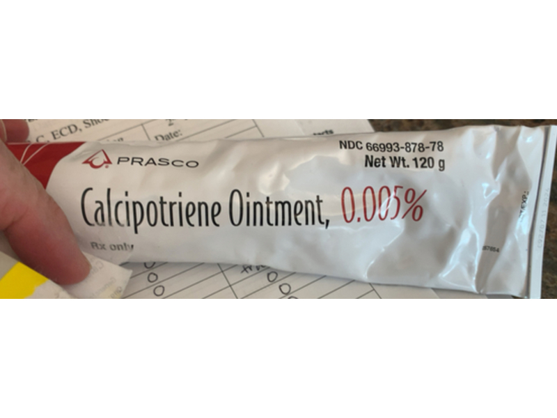 Calcipotriene Ointment 0.005%, 120 g, Prasco (Rx)