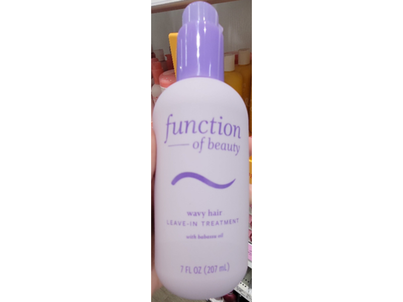 Function OF Beauty Leave-In Treatment, Babassu Oil, 7 fl oz/207 mL