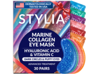 Stylia Marine Collagen Eye Mask, Hyaluronic Acid & Vitamin C, 6.35 fl oz/180 g, 30 Pairs - Image 2