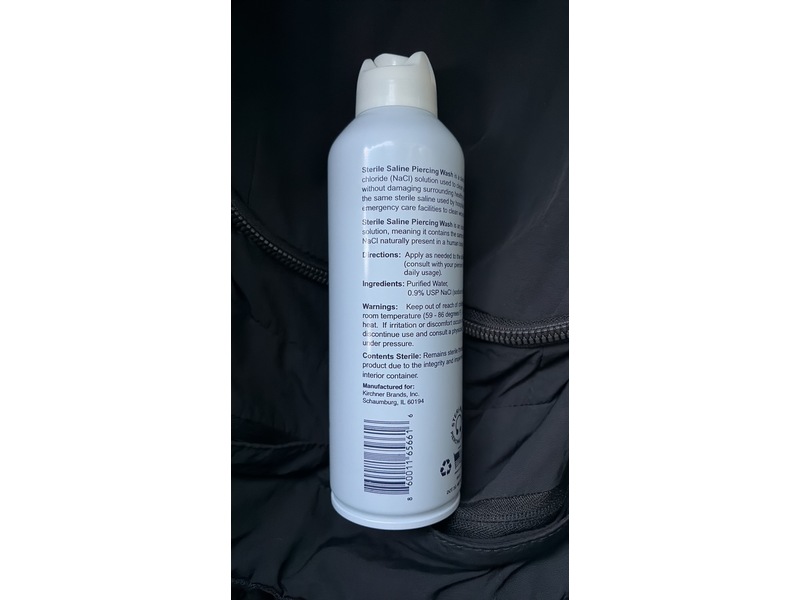 Steri - Wash Sterile Saline Piercing Wash, 8 fl oz/237 mL