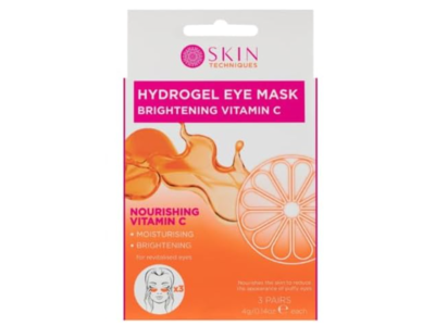 Skin Techniques Hydrogel Eye Mask, Vitamin C, 0.14 oz/4 g, 3 Pairs, Pack Of 5