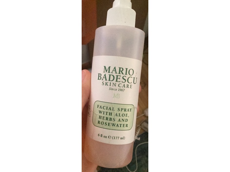 Mario Badescu Skincare Facial Spray, Aloe + Rose Water, fl oz/177 mL