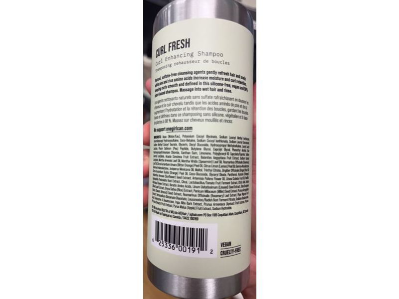 AG Hair Curl Fresh Enhancing Shampoo, Pea & Rice Complex, 12 fl oz/355 mL