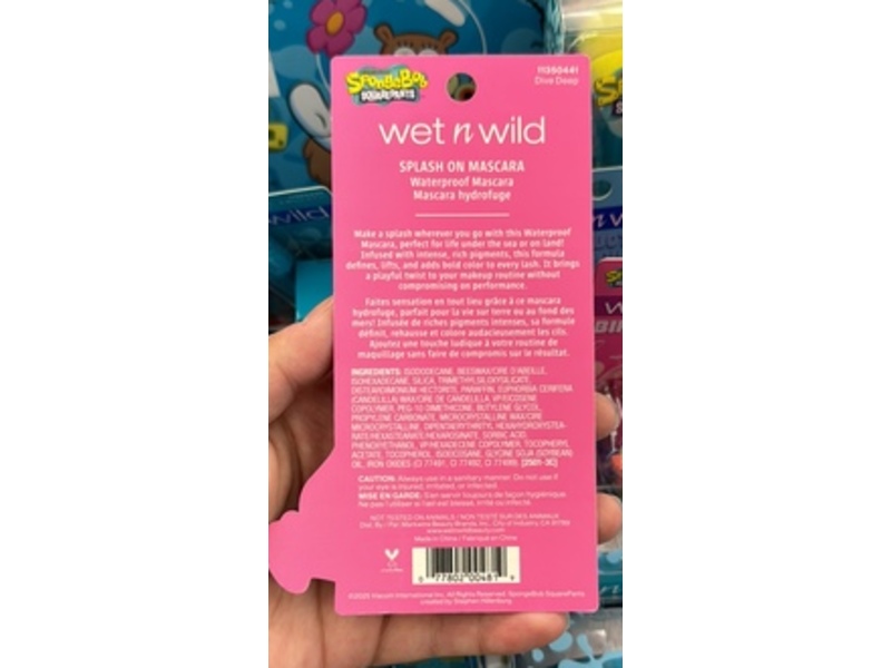 Wet n Wild Spalsh On Mascara, Dive Deep, 0.2 fl oz/6 mL