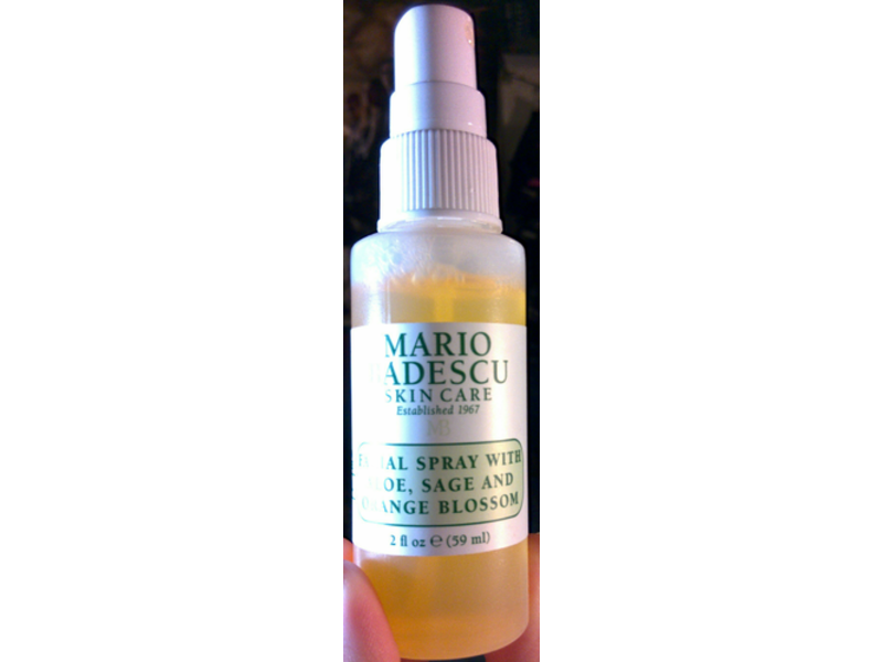 Mario Badescu Skin Care Facial Spray, Aloe, Sage & Orange Blossom, 2 fl oz / 59 mL