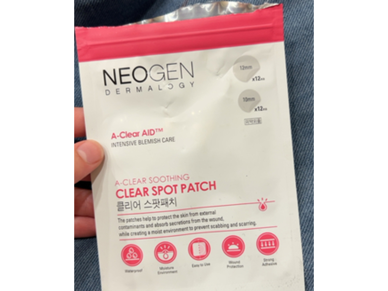 Neogen Dermalogy Clear Spot Patch, Pack of 4