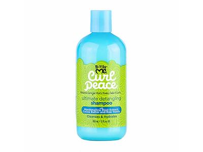 Just For Me Curl Peace Ultimate Detangling Shampoo, Marshmallow Root Extract, Cocoa Butter & Raw Honey, 12 fl oz/355 mL