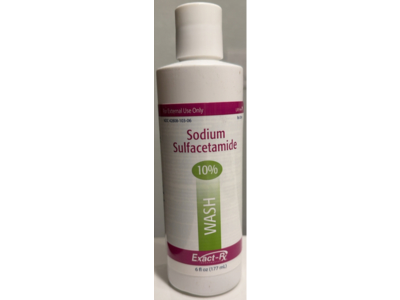 Sodium Sulfacetamide Wash, 10%, 6 fl oz/177 mL, Exact_Rx (Rx)