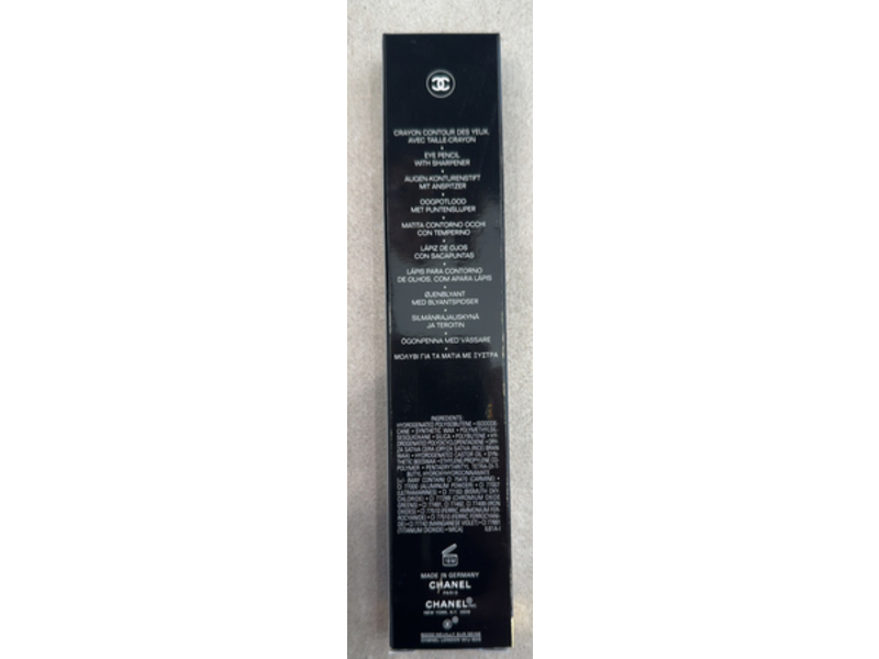 Chanel Le Crayon Yeux Precision Eye Definer, 01 Noir Black, 0.042 oz/1.2 g