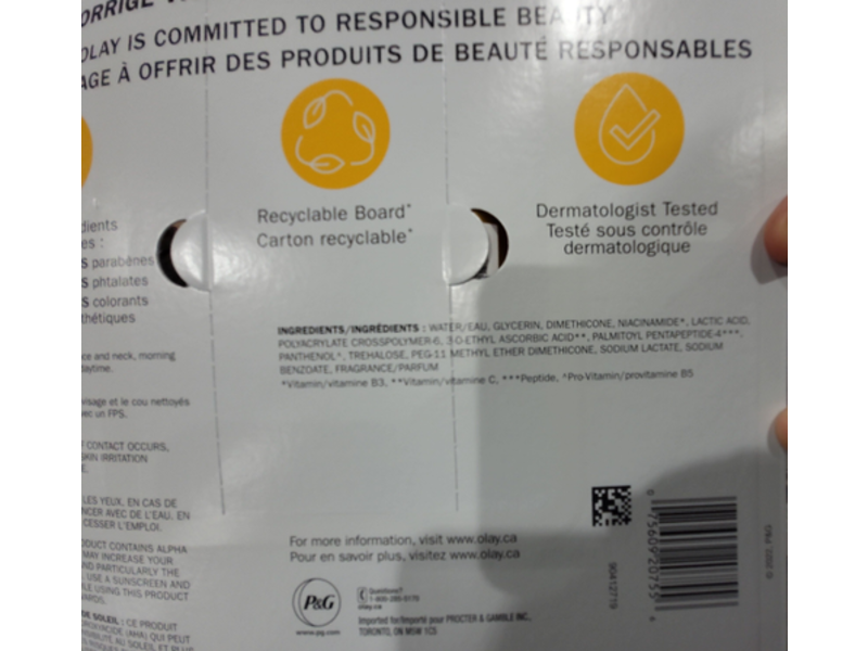 Olay Vitamin C +Peptide 24 Serum, 40 mL , Pack Of 2