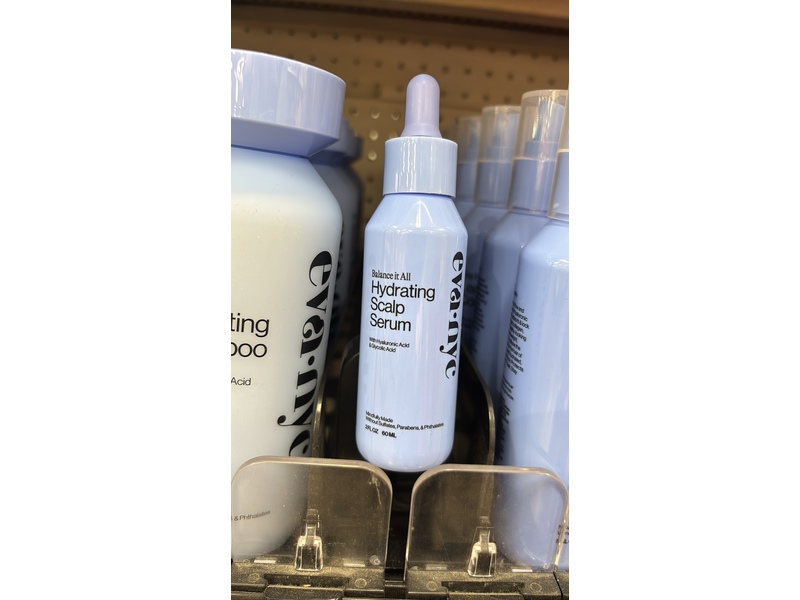 Eva-Nyc 3 In 1 Scalp Serum, Hyaluronic Acid & Glycolic Acid, 2 fl oz/60 mL