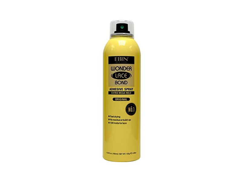 Ebin New York Wonder Lace Bond Adhesive Spray, Original, 4.58 oz/130 g