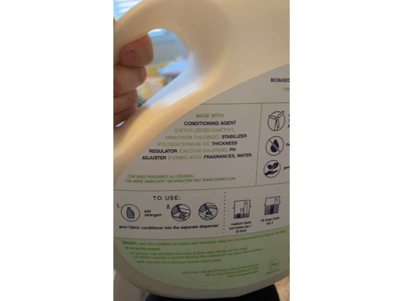 Downy Ultra Fabric Conditioner, Rosewater & Aloe, 111 fl oz/3.29 L