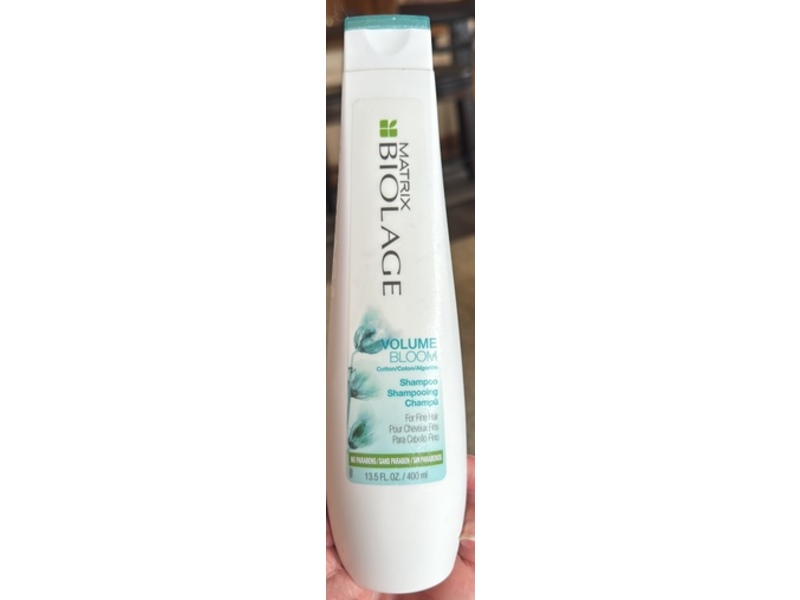 Matrix Biolage Volume Bloom Shampoo, Cotton, 13.5 fl oz/400 mL