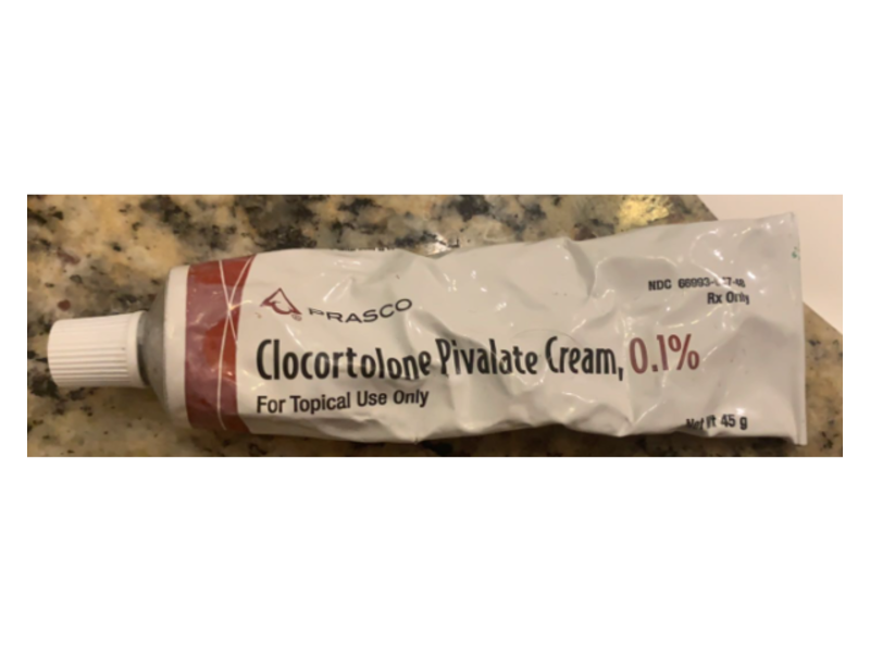 Clocortolone Pivalate Cream, 0.1%, 45 g Prasco (RX)