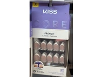 Kiss Core French Press On Nails, Passionate, 32 Count - thumbnail 2