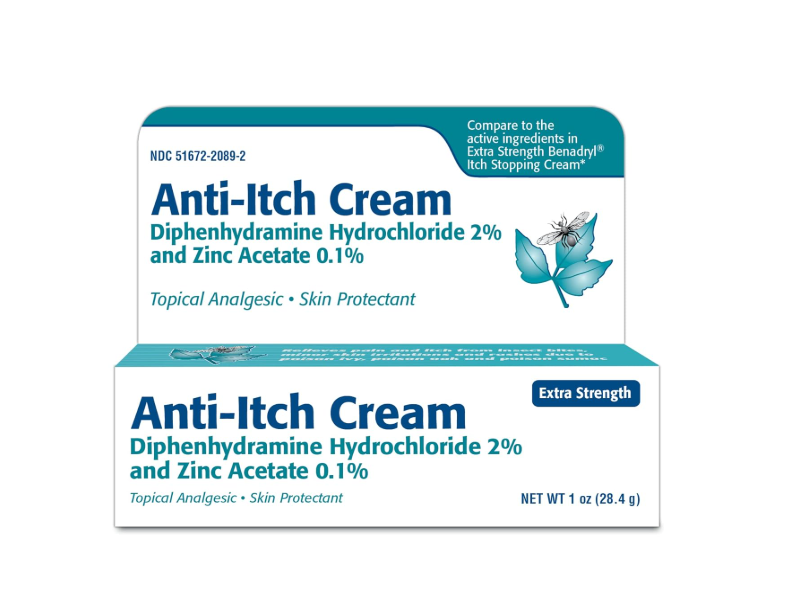 Taro Extra Strength Anti-Itch Cream, 1 oz/28.4 g
