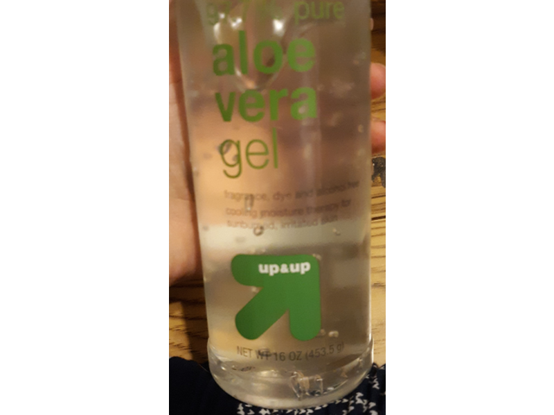 Up & Up 97.7% Pure Aloe Vera Gel, Cooling Moisture Therapy, 16 oz/453.5 g
