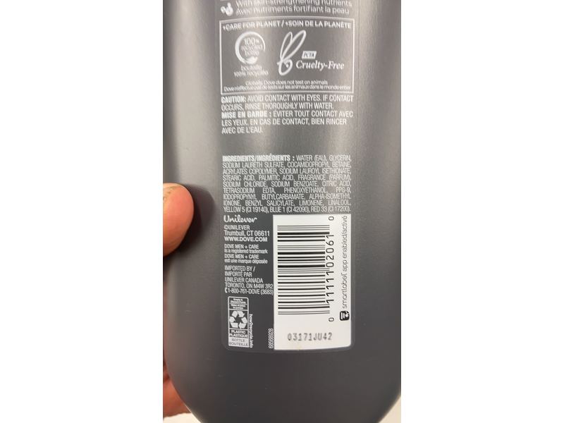 Dove Men + Care Hydrating Body + Face Wash, Clean Comfort, 30 fl oz/887 mL