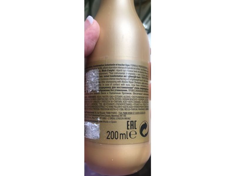 L'Oreal Serie Expert Absolut Repair Conditioner 6.7 fl oz/200 mL