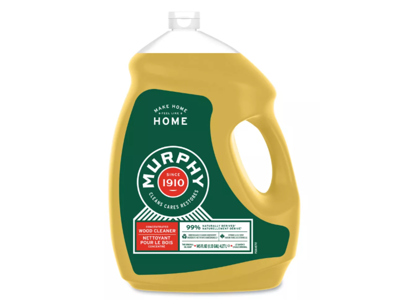 Murphy Oil Soap Concentrated Wood Cleaner, Citronella Oil Scent, 145 fl oz/4.27 L