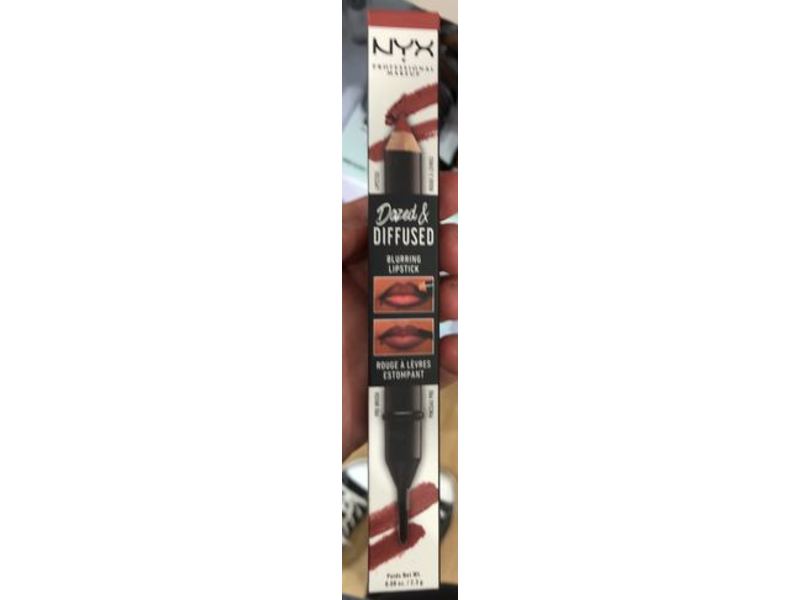 NYX Professional Makeup Dazed & Diffused Blurring Lipstick, 03 Killin' It, 0.08 oz/3.3 g
