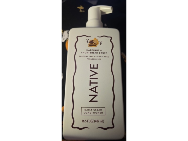 Native Daily Clean Conditioner, Hazelnut & Shortbread Crust, 16.5 fl oz/487 mL