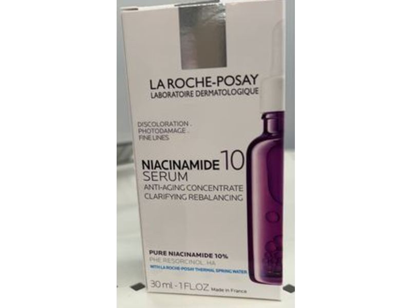 La Roche Posay Niacinamide 10 Face Serum, 1 fl oz/30 mL