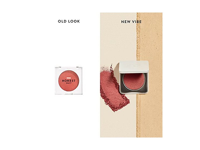 Honest Beauty Lit Powder Blush, flirty 0.138oz