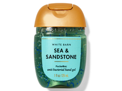 Bath & Body Works Anti-Bacterial Hand Gel, Sea & Sandstone, 1 fl oz/29 mL