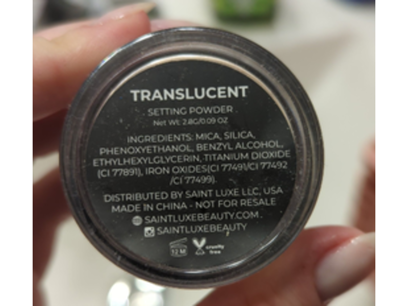 Saint Luxe Setting Powder, Translucent, 0.09 oz/2.8 g