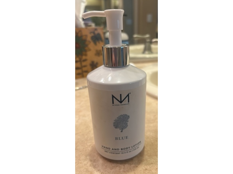 Niven Morgan Blue Hand and Body Lotion 10.5 fl oz/310 mL