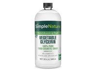 SimpleNature Vegetable Glycerin, 32 fl oz/946 mL - Image 2