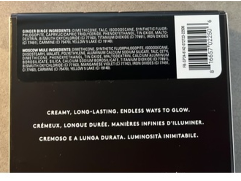 Fenty Beauty Killawatt Freestyle Highlighter Duo, Ginger Binge/Moscow Mule, 0.12 oz/3.5 g