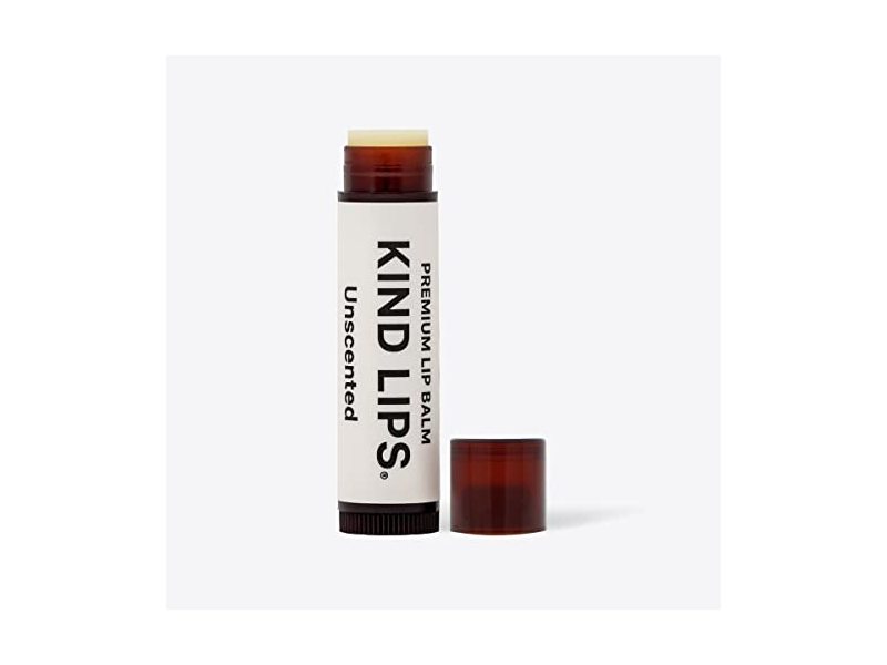 Kind Lips Premium Lip Balm, Unscented, 0.15 oz
