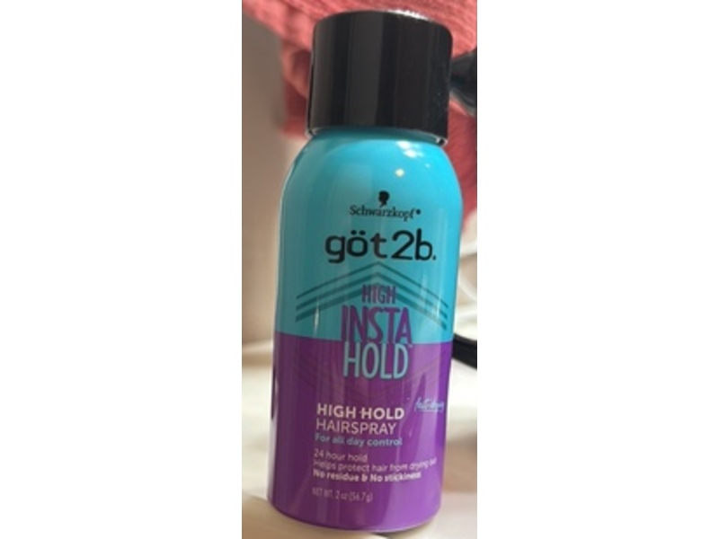 Schwarzkopf Got2b High Insta Hold Hairspray, 2 oz/56.7 g