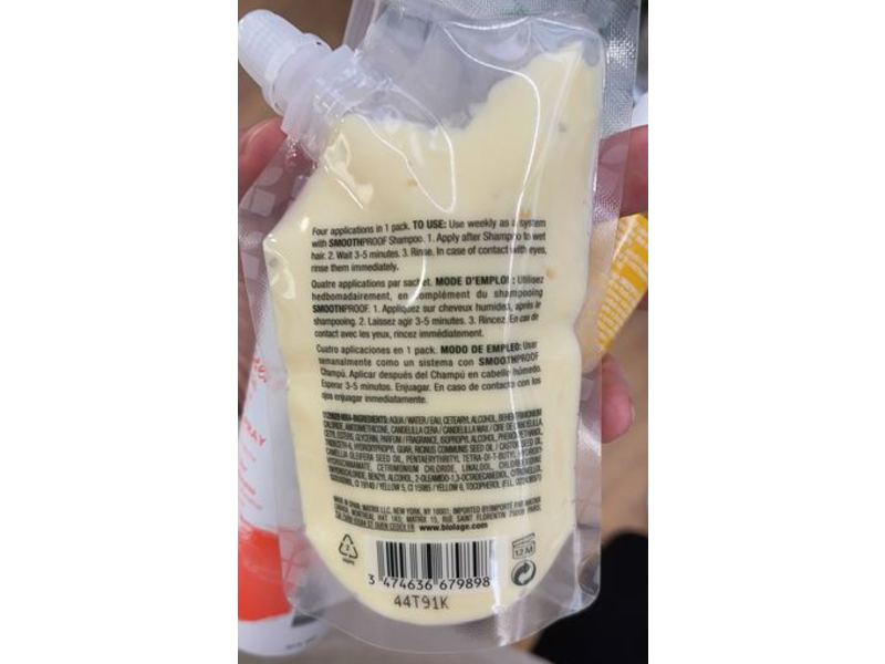 Biolage Smoothproof Pack Deep Treatment, 3.4 fl oz/100 mL