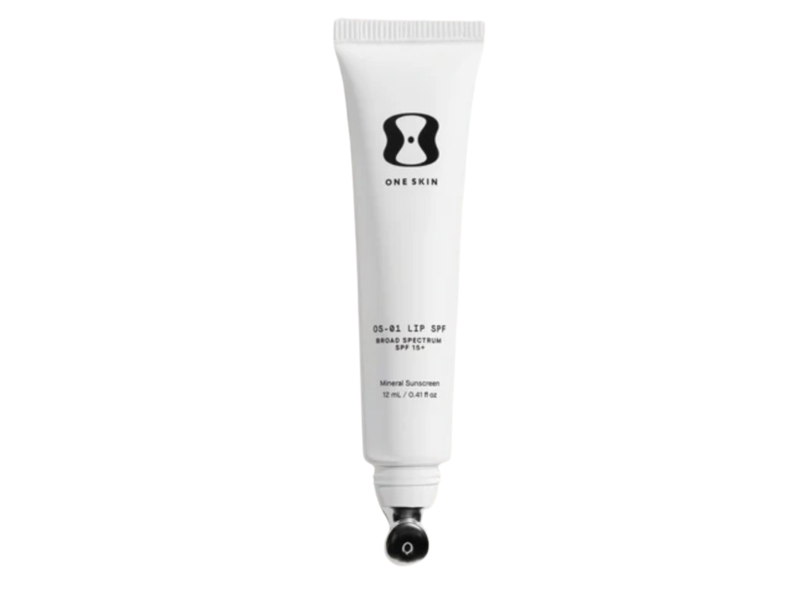 One Skin OS-01 Lip Spf Mineral Sunscreen, SPF 15+, Untinted, 0.41 fl oz/12 mL