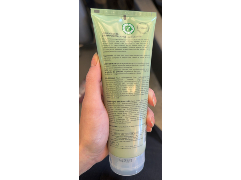 K.Pro Veganissma Balance Shampoo, 8.11 fl oz/240 mL