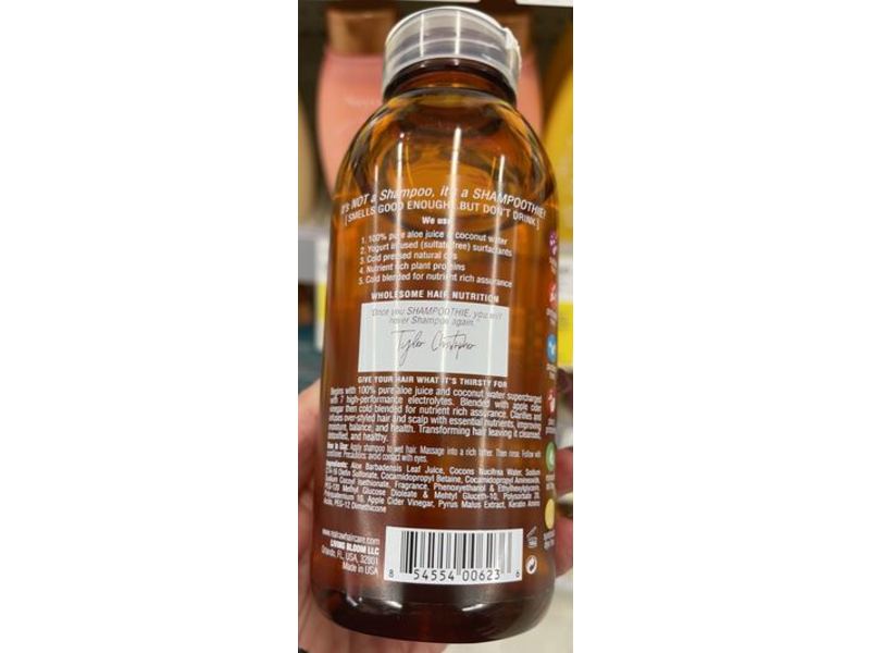 Real Raw Clarifying Shampoo, Apple Cider Vinegar, 12 fl oz/355 mL